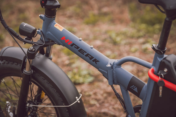 Why Did HiPEAK Choose Aluminum as Material for E-bike Frame?