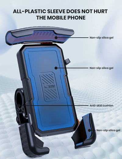 HiPeak Lock Rotatable Bike Phone Holder